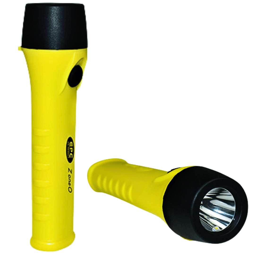 Intrinsically Safe Ex Portable Small Handheld Torch - Hazardous Area IECEx ATEX Zone 0,1,2