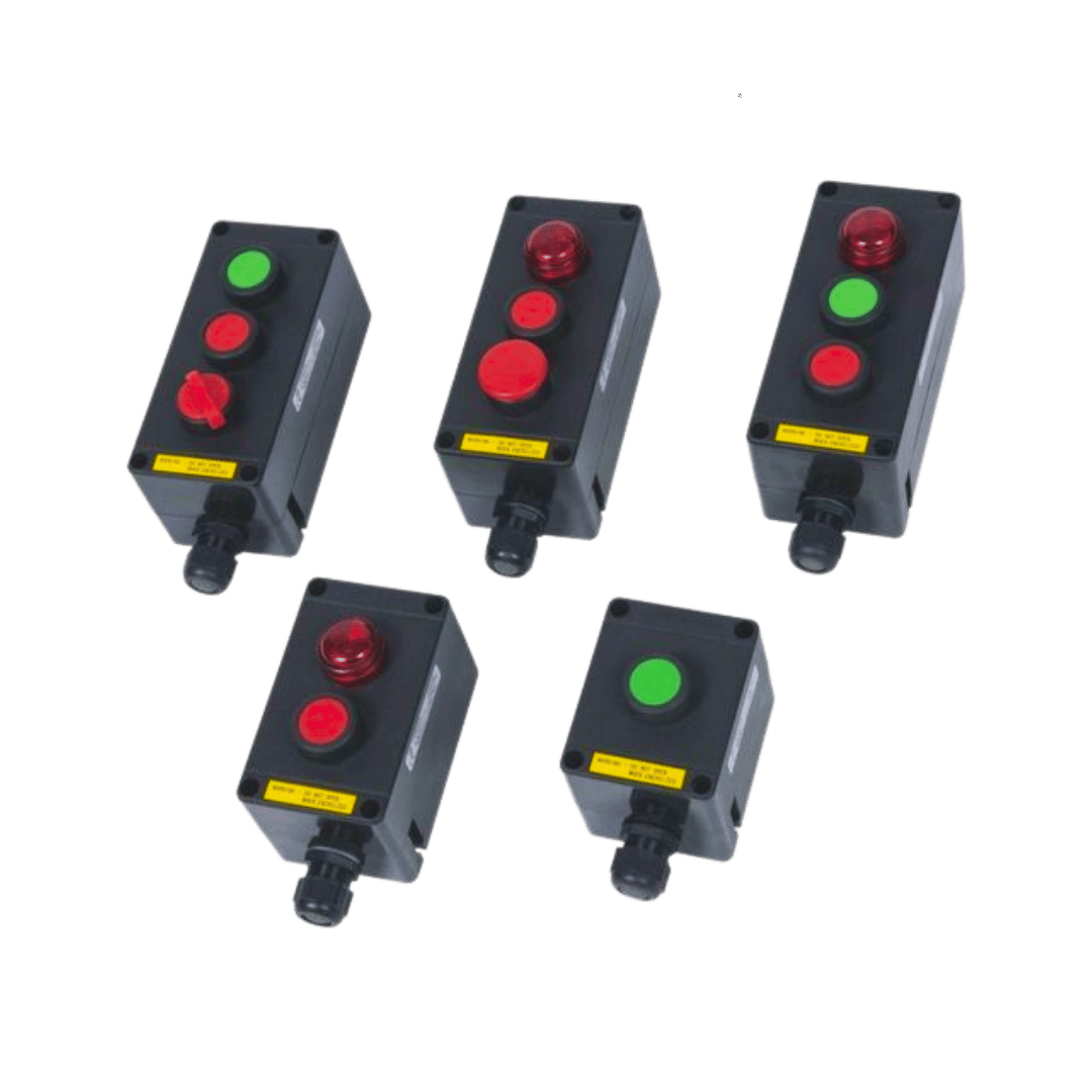 Ex Start-Stop Control Switch Box - IECEx ATEX Hazardous Area Zone 1,2