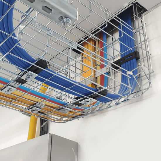 mesh cable tray example 1